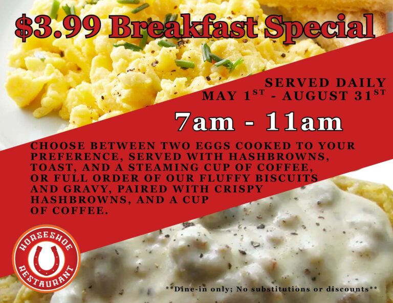 May breakfast special