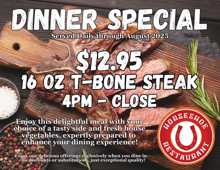 May dinner special