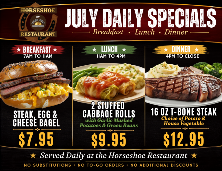 July Restaurant Specials