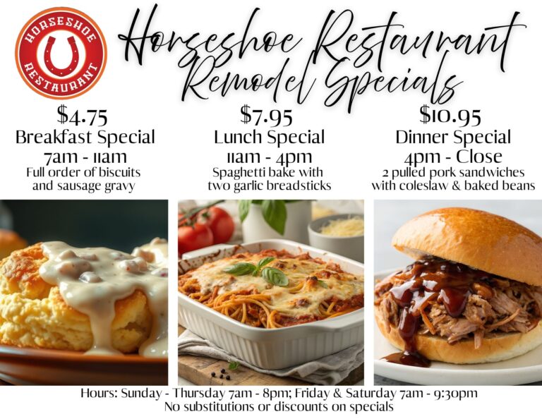 Remodel Food Specials